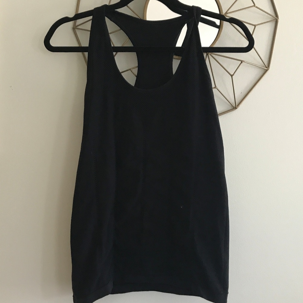 Fabletics Detla Athletic Black Tank, Size Small